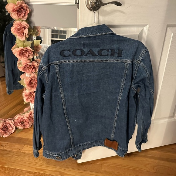 Coach Jean Jacket (Women’s Large) - Picture 5 of 5